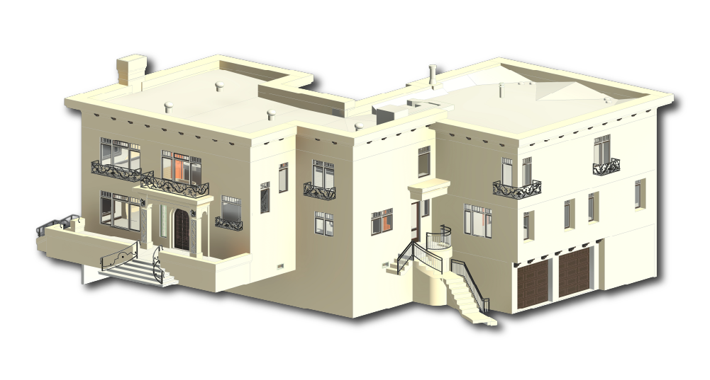 Miami Single-Family Residence Revit Model